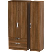Click to view product details and reviews for Camden Walnut Effect 3 Door Triple Wardrobe Lhf 2 Drawers. Click to view product details and reviews for Camden Walnut Effect 3 Door Triple Wardrobe Lhf 2 Drawers.