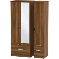 Click to view product details and reviews for Camden Walnut Effect 3 Door Tall Combi Wardrobe 1 Mirror. Click to view product details and reviews for Camden Walnut Effect 3 Door Tall Combi Wardrobe 1 Mirror.