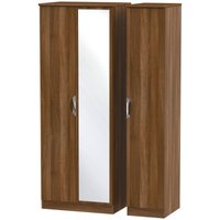 Click to view product details and reviews for Camden Walnut Effect 3 Door Tall Triple Wardrobe 1 Mirror. Click to view product details and reviews for Camden Walnut Effect 3 Door Tall Triple Wardrobe 1 Mirror.