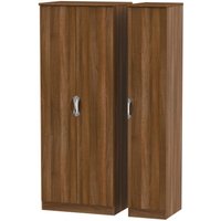 Click to view product details and reviews for Camden Walnut Effect 3 Door Tall Triple Wardrobe. Click to view product details and reviews for Camden Walnut Effect 3 Door Tall Triple Wardrobe.