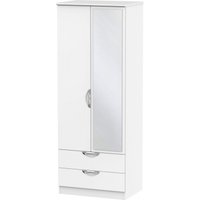 Click to view product details and reviews for Camden White Matt 2 Door Tall Combi Wardrobe 1 Mirror. Click to view product details and reviews for Camden White Matt 2 Door Tall Combi Wardrobe 1 Mirror.