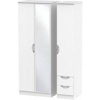 Click to view product details and reviews for Camden White Matt 3 Door Tall Combi Wardrobe 1 Mirror And Rhf 2 Drawers. Click to view product details and reviews for Camden White Matt 3 Door Tall Combi Wardrobe 1 Mirror And Rhf 2 Drawers.