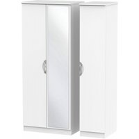 Click to view product details and reviews for Camden White Matt 3 Door Triple Wardrobe 1 Mirror. Click to view product details and reviews for Camden White Matt 3 Door Triple Wardrobe 1 Mirror.