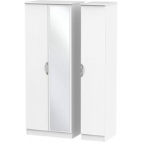 Click to view product details and reviews for Camden White Matt 3 Door Tall Triple Wardrobe 1 Mirror. Click to view product details and reviews for Camden White Matt 3 Door Tall Triple Wardrobe 1 Mirror.