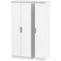 Click to view product details and reviews for Camden White Matt 3 Door Tall Triple Wardrobe. Click to view product details and reviews for Camden White Matt 3 Door Tall Triple Wardrobe.