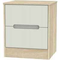 Click to view product details and reviews for Monaco Cashmere And Oak Effect 2 Drawer Bedside Cabinet. Click to view product details and reviews for Monaco Cashmere And Oak Effect 2 Drawer Bedside Cabinet.