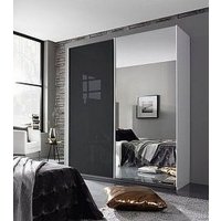 Click to view product details and reviews for Rauch Essensa 181cm Basalt Glass 2 Door Sliding Wardrobe White Carcase. Click to view product details and reviews for Rauch Essensa 181cm Basalt Glass 2 Door Sliding Wardrobe White Carcase.