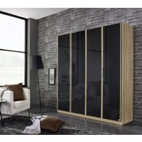 Click to view product details and reviews for Rauch Essensa 181cm Basalt Glass 4 Door Wardrobe Oak Carcase. Click to view product details and reviews for Rauch Essensa 181cm Basalt Glass 4 Door Wardrobe Oak Carcase.