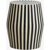 Click to view product details and reviews for Nordal Taura Black And White Sidetable Stool. Click to view product details and reviews for Nordal Taura Black And White Sidetable Stool.