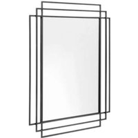 Click to view product details and reviews for Nordal Black Metal Frame Wall Mirror. Click to view product details and reviews for Nordal Black Metal Frame Wall Mirror.