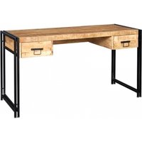 Click to view product details and reviews for Bhuj Industrial Style Wooden Desk. Click to view product details and reviews for Bhuj Industrial Style Wooden Desk.