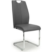 Click to view product details and reviews for 4 X Toledo Grey Leather Effect Dining Chair. Click to view product details and reviews for 4 X Toledo Grey Leather Effect Dining Chair.