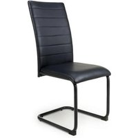 Click to view product details and reviews for 4 X Carlisle Black Leather Effect Dining Chair. Click to view product details and reviews for 4 X Carlisle Black Leather Effect Dining Chair.