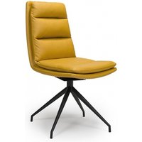 Click to view product details and reviews for 2 X Nobo Yellow Faux Leather Swivel Dining Chair With Black Legs. Click to view product details and reviews for 2 X Nobo Yellow Faux Leather Swivel Dining Chair With Black Legs.