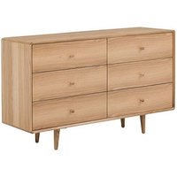 Click to view product details and reviews for Jenson Oak 6 Drawer Wide Chest. Click to view product details and reviews for Jenson Oak 6 Drawer Wide Chest.