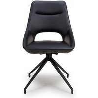 Click to view product details and reviews for 2 X Ace Black Faux Leather Swivel Dining Chair. Click to view product details and reviews for 2 X Ace Black Faux Leather Swivel Dining Chair.