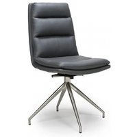 Click to view product details and reviews for 2 X Nobo Grey Faux Leather Swivel Dining Chair With Chrome Legs. Click to view product details and reviews for 2 X Nobo Grey Faux Leather Swivel Dining Chair With Chrome Legs.