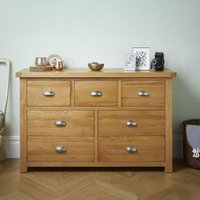 Click to view product details and reviews for Woburn Rustic Oak 43 Drawer Wide Chest. Click to view product details and reviews for Woburn Rustic Oak 43 Drawer Wide Chest.