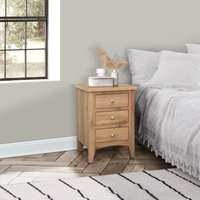 Click to view product details and reviews for Hampstead Rustic Oak Effect Bedside Cabinet 3 Drawers. Click to view product details and reviews for Hampstead Rustic Oak Effect Bedside Cabinet 3 Drawers.