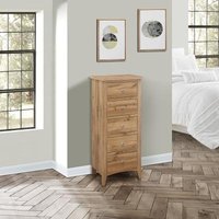 Click to view product details and reviews for Hampstead Rustic Oak Effect 5 Drawer Tall Chest. Click to view product details and reviews for Hampstead Rustic Oak Effect 5 Drawer Tall Chest.