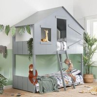 Click to view product details and reviews for Safari Kids Grey Wood Bunk Bed. Click to view product details and reviews for Safari Kids Grey Wood Bunk Bed.