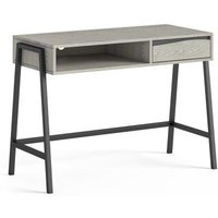Click to view product details and reviews for Brooklyn Grey Oak 1 Drawer Writing Desk. Click to view product details and reviews for Brooklyn Grey Oak 1 Drawer Writing Desk.