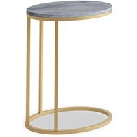 Click to view product details and reviews for Marmora Grey Marble And Gold Oval C Side Table. Click to view product details and reviews for Marmora Grey Marble And Gold Oval C Side Table.