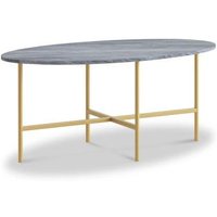 Click to view product details and reviews for Marmora Grey Marble And Gold Oval Coffee Table. Click to view product details and reviews for Marmora Grey Marble And Gold Oval Coffee Table.
