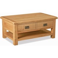 Click to view product details and reviews for Salisbury Premium Oak 110cm 2 Drawer Coffee Table. Click to view product details and reviews for Salisbury Premium Oak 110cm 2 Drawer Coffee Table.