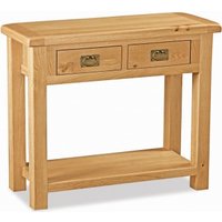 Click to view product details and reviews for Salisbury Premium Oak 2 Drawer Console Table. Click to view product details and reviews for Salisbury Premium Oak 2 Drawer Console Table.