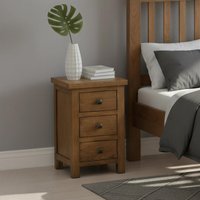 Click to view product details and reviews for Original Bedside Cabinet 3 Drawer Compact Rustic Oak. Click to view product details and reviews for Original Bedside Cabinet 3 Drawer Compact Rustic Oak.
