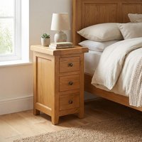 Click to view product details and reviews for Somer Bedside Cabinet 3 Drawer Compact Oak. Click to view product details and reviews for Somer Bedside Cabinet 3 Drawer Compact Oak.