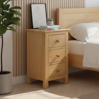 Click to view product details and reviews for Arlington Compact Bedside Cabinet 3 Drawer Oak. Click to view product details and reviews for Arlington Compact Bedside Cabinet 3 Drawer Oak.