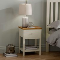 Click to view product details and reviews for Coxmoor Bedside Table 1 Drawer Ivory. Click to view product details and reviews for Coxmoor Bedside Table 1 Drawer Ivory.