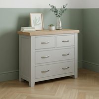 Wilmont Chest - 2+2 Drawer - Grey Painted Wilmont Chest - 2+2 Drawer - Grey Painted