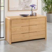 Click to view product details and reviews for Curve Chest Of Drawers 6 Drawer Wide Oak. Click to view product details and reviews for Curve Chest Of Drawers 6 Drawer Wide Oak.
