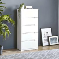 Click to view product details and reviews for Manhattan Chest Of Drawers 5 Drawer Narrow White Gloss. Click to view product details and reviews for Manhattan Chest Of Drawers 5 Drawer Narrow White Gloss.