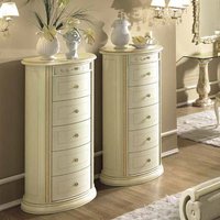 Click to view product details and reviews for Siena Chest 6 Drawer Tall Ivory.
