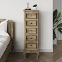 Click to view product details and reviews for Fleur Narrow Tall Chest Grey 5 Drawer French Style. Click to view product details and reviews for Fleur Narrow Tall Chest Grey 5 Drawer French Style.