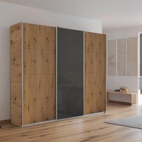 Click to view product details and reviews for Kulmbach Sliding Wardrobe 203cm 3 Door Artisan Oak Basalt Glass Front. Click to view product details and reviews for Kulmbach Sliding Wardrobe 203cm 3 Door Artisan Oak Basalt Glass Front.