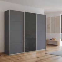 Click to view product details and reviews for Kulmbach Sliding Wardrobe 203cm 3 Door Metallic Dark Grey Basalt Glass Front. Click to view product details and reviews for Kulmbach Sliding Wardrobe 203cm 3 Door Metallic Dark Grey Basalt Glass Front.