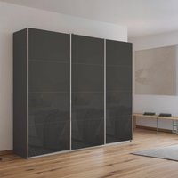 Click to view product details and reviews for Kulmbach Sliding Wardrobe 203cm 3 Door Metallic Dark Grey Basalt Glass. Click to view product details and reviews for Kulmbach Sliding Wardrobe 203cm 3 Door Metallic Dark Grey Basalt Glass.