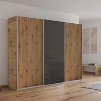 Click to view product details and reviews for Kulmbach Sliding Wardrobe 271cm 3 Door Artisan Oak Basalt Glass Front. Click to view product details and reviews for Kulmbach Sliding Wardrobe 271cm 3 Door Artisan Oak Basalt Glass Front.