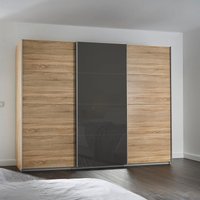 Click to view product details and reviews for Kulmbach Sliding Wardrobe 271cm 3 Door Sonoma Oak Basalt Glass Front. Click to view product details and reviews for Kulmbach Sliding Wardrobe 271cm 3 Door Sonoma Oak Basalt Glass Front.