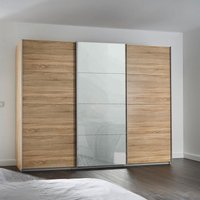 Click to view product details and reviews for Kulmbach Sliding Wardrobe 271cm 3 Door Sonoma Oak Silk Grey Glass Front. Click to view product details and reviews for Kulmbach Sliding Wardrobe 271cm 3 Door Sonoma Oak Silk Grey Glass Front.