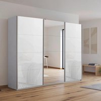 Click to view product details and reviews for Kulmbach Sliding Mirror Wardrobe 271cm 3 Door Silk Grey White Glass. Click to view product details and reviews for Kulmbach Sliding Mirror Wardrobe 271cm 3 Door Silk Grey White Glass.