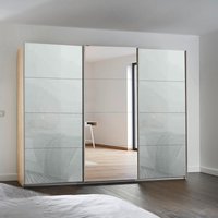 Click to view product details and reviews for Kulmbach Sliding Mirror Wardrobe 271cm 3 Door Sonoma Oak Silk Grey Glass. Click to view product details and reviews for Kulmbach Sliding Mirror Wardrobe 271cm 3 Door Sonoma Oak Silk Grey Glass.