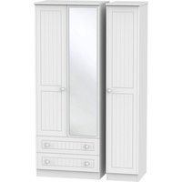 Click to view product details and reviews for Warwick Wardrobe 3 Door 1 Mirror Lhf 2 Drawers Tall Combi White. Click to view product details and reviews for Warwick Wardrobe 3 Door 1 Mirror Lhf 2 Drawers Tall Combi White.