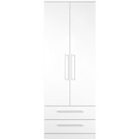 Click to view product details and reviews for Worcester Wardrobe 2 Door 2 Drawer Tall White. Click to view product details and reviews for Worcester Wardrobe 2 Door 2 Drawer Tall White.