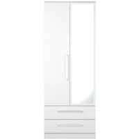Click to view product details and reviews for Worcester Wardrobe 2 Door 1 Mirror Tall Combi White. Click to view product details and reviews for Worcester Wardrobe 2 Door 1 Mirror Tall Combi White.